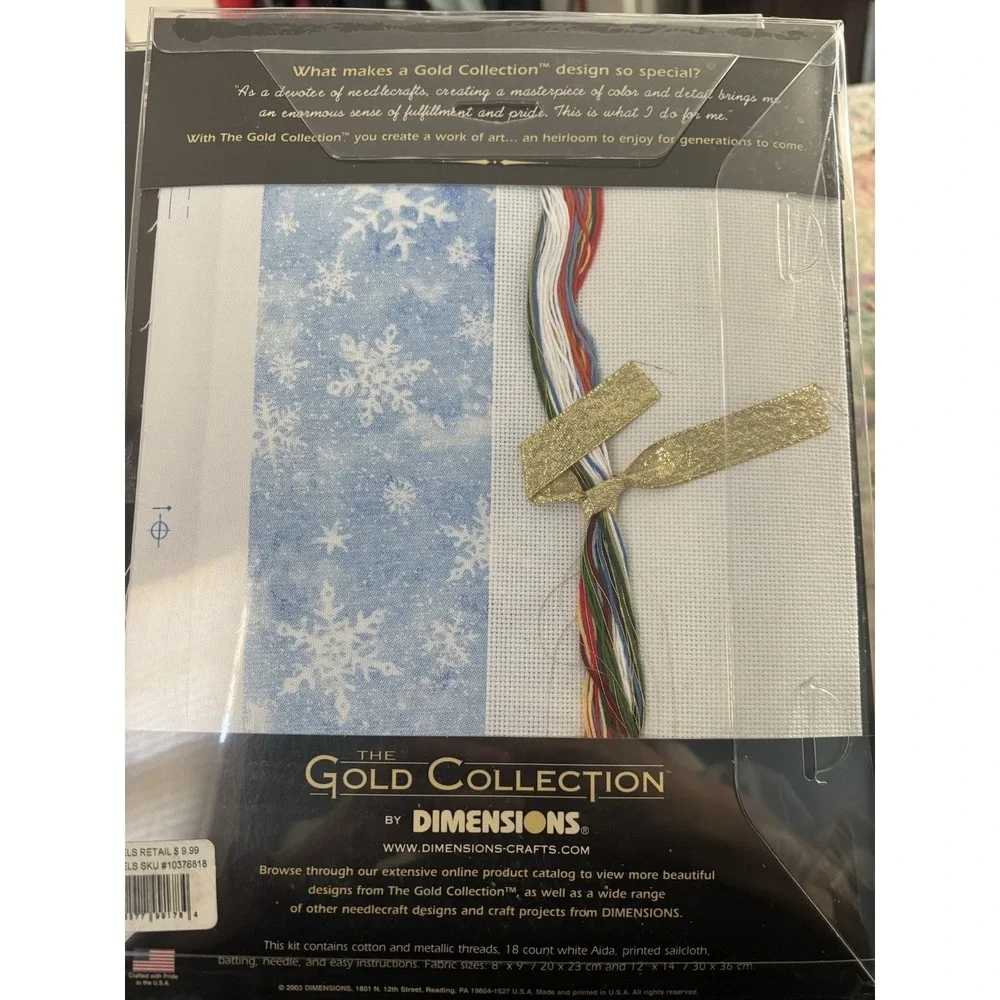 Dimensions Gold Nuggets Cross Stitch Kit 